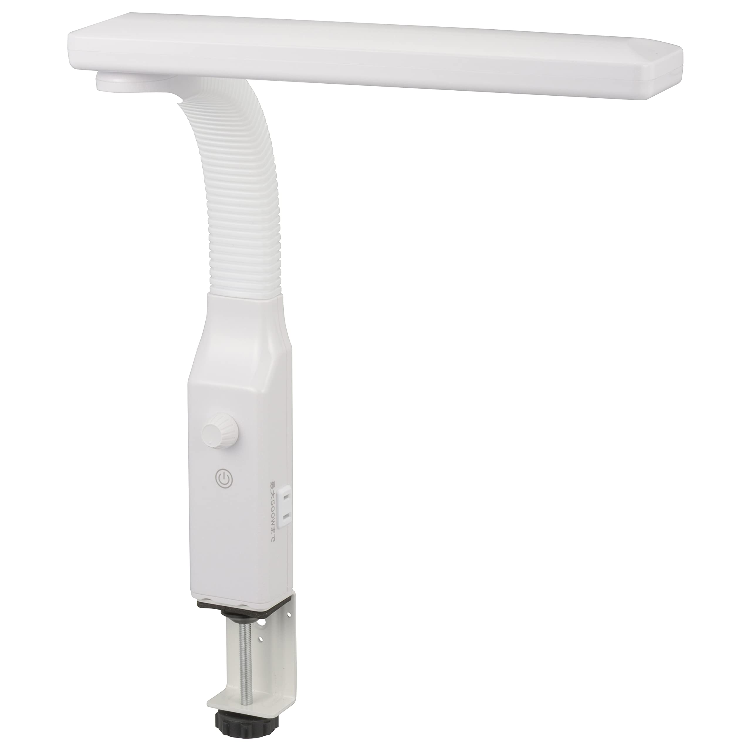 Amazon | オーム電機 LEDクランプライト 無段階調光 デスク